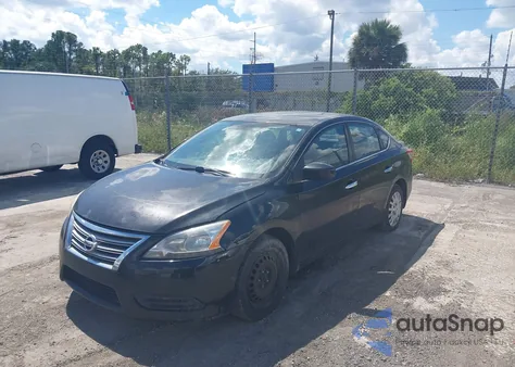 2013 Nissan Sentra Sv from USA, damaged, VIN 1N4AB7AP3DN906354